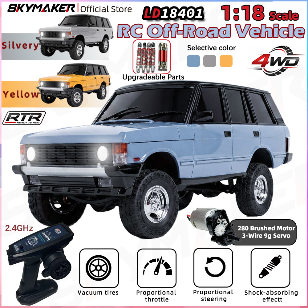 Rc Hobby World - LDRC LD18401 1/18 RCカー 4WD 2.4GHz