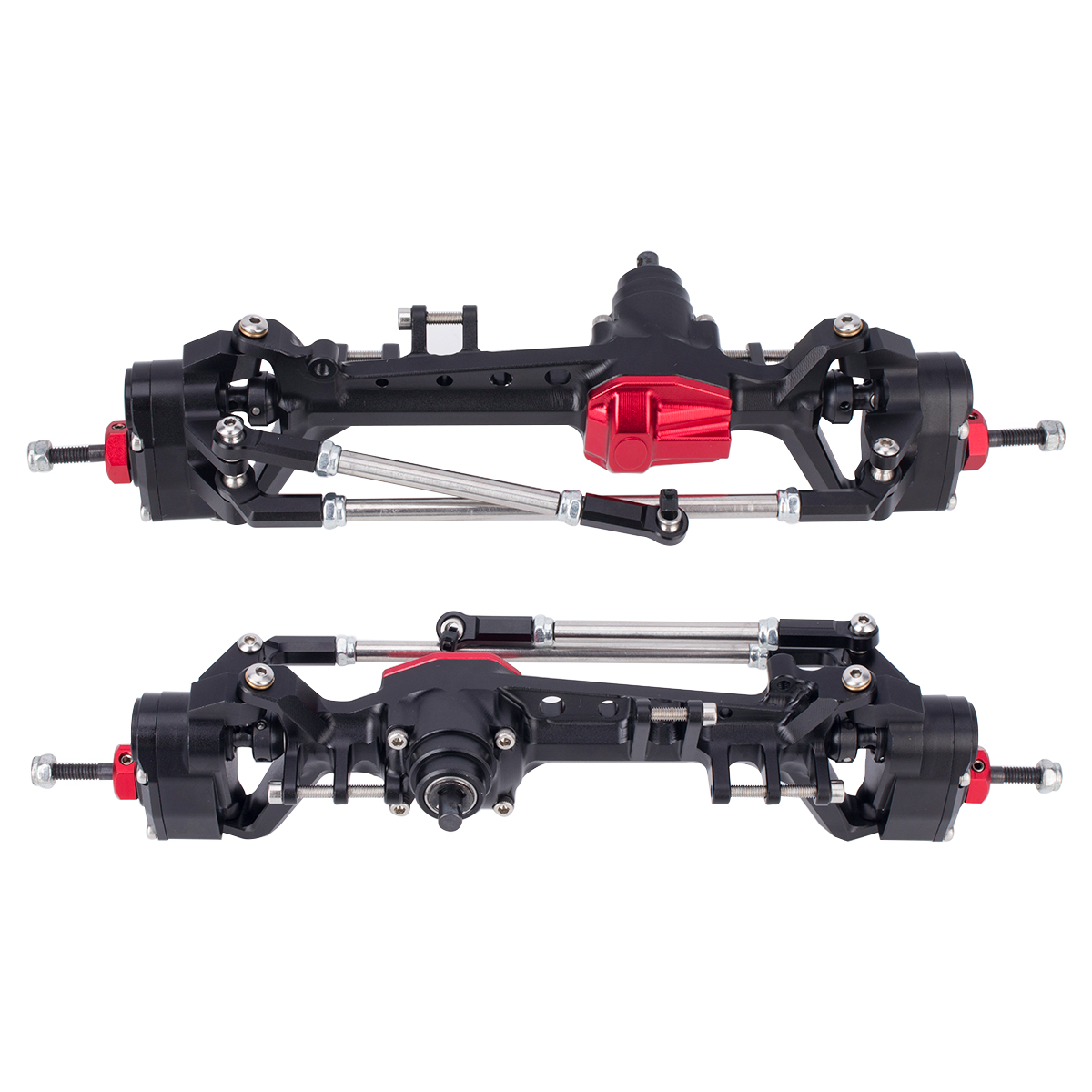Rc Hobby Crawler - CNC アルミ SCX10 III フロントリアポータルアクスル 1/10
