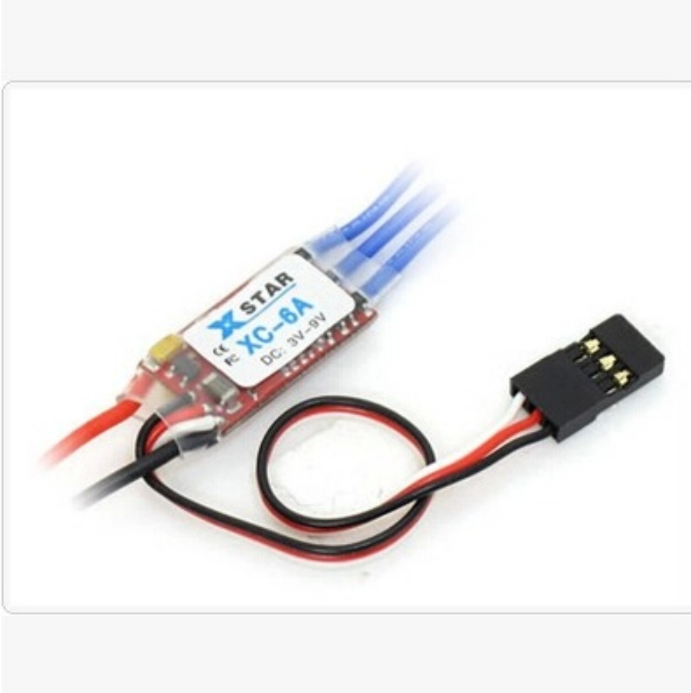 Rc Hobby Motors - FATJAY XC-6A ブラシレスESC 6A 1-2S 4g
