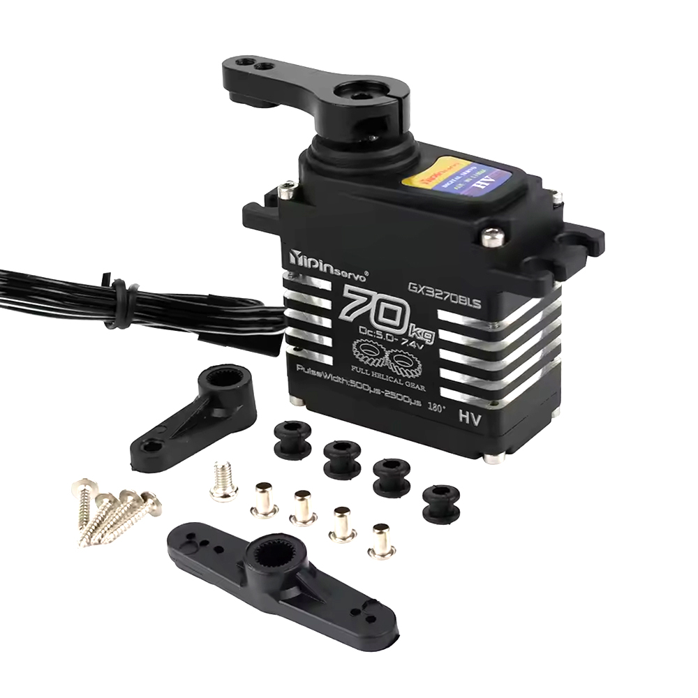 1/2 個 70 キロ大トルクブラシレスモーターデジタルサー - Rc Hobby Motors のレビューと価格