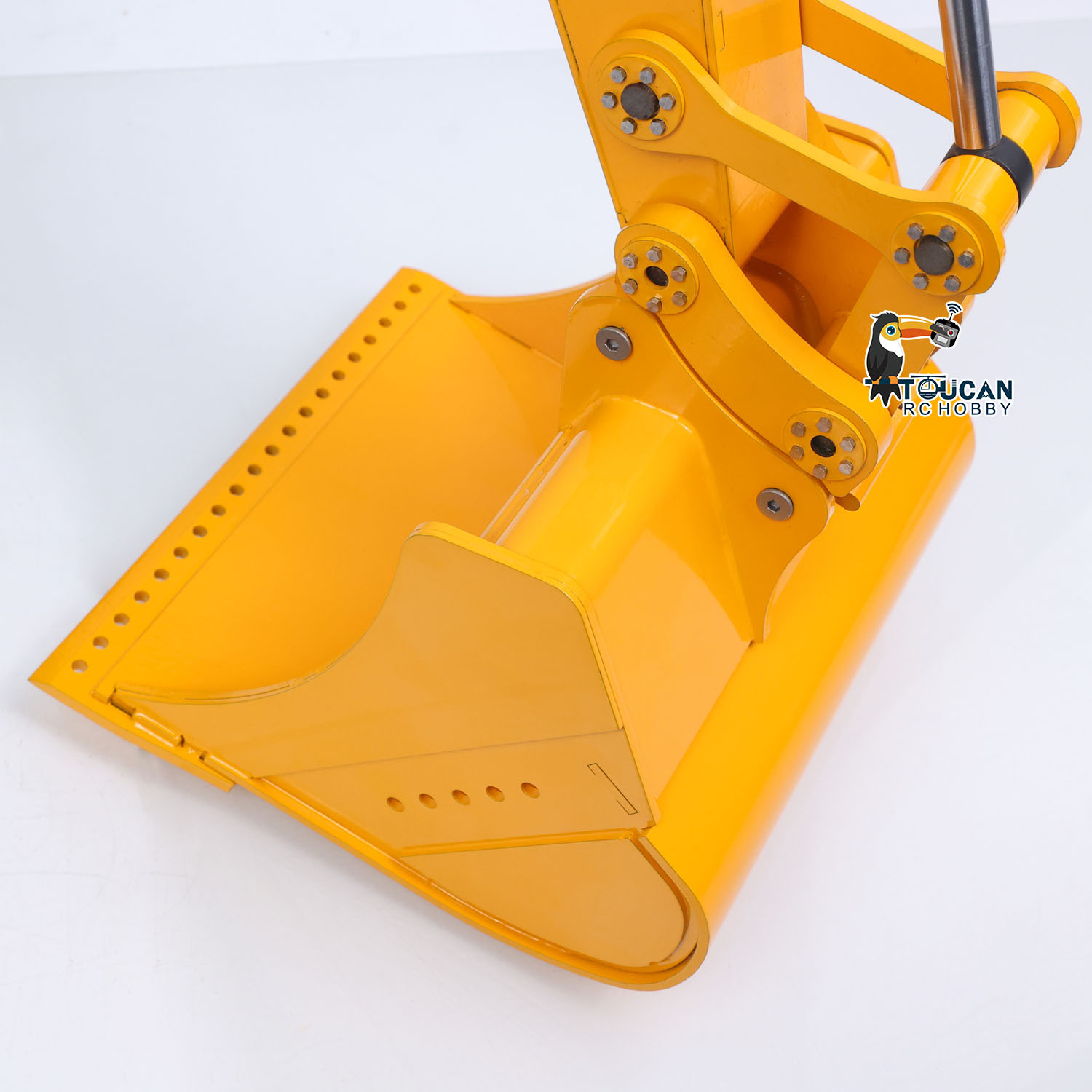 金属製グレーディングバケットRCパーツ 1/12油圧式リモコ - Rc Hobby Grade Excavator のレビューと価格