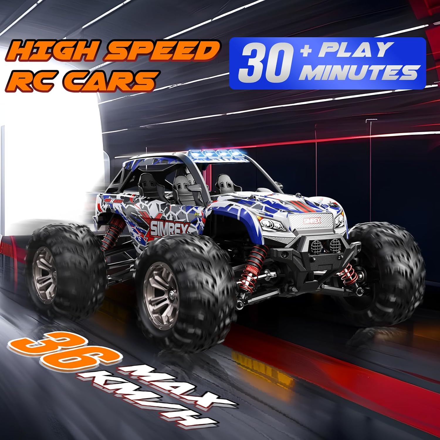 1/16スケール ホビーグレード 4WD ラジコン モンスタ - Rc Hobby Grade Monster Truck のレビューと価格