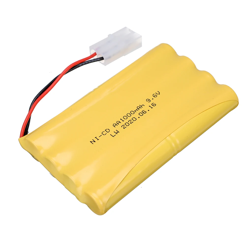 9.6V 1000mAh Ni-CD AA充電式バッテリー  - Rc Hobby Trucks のレビューと価格