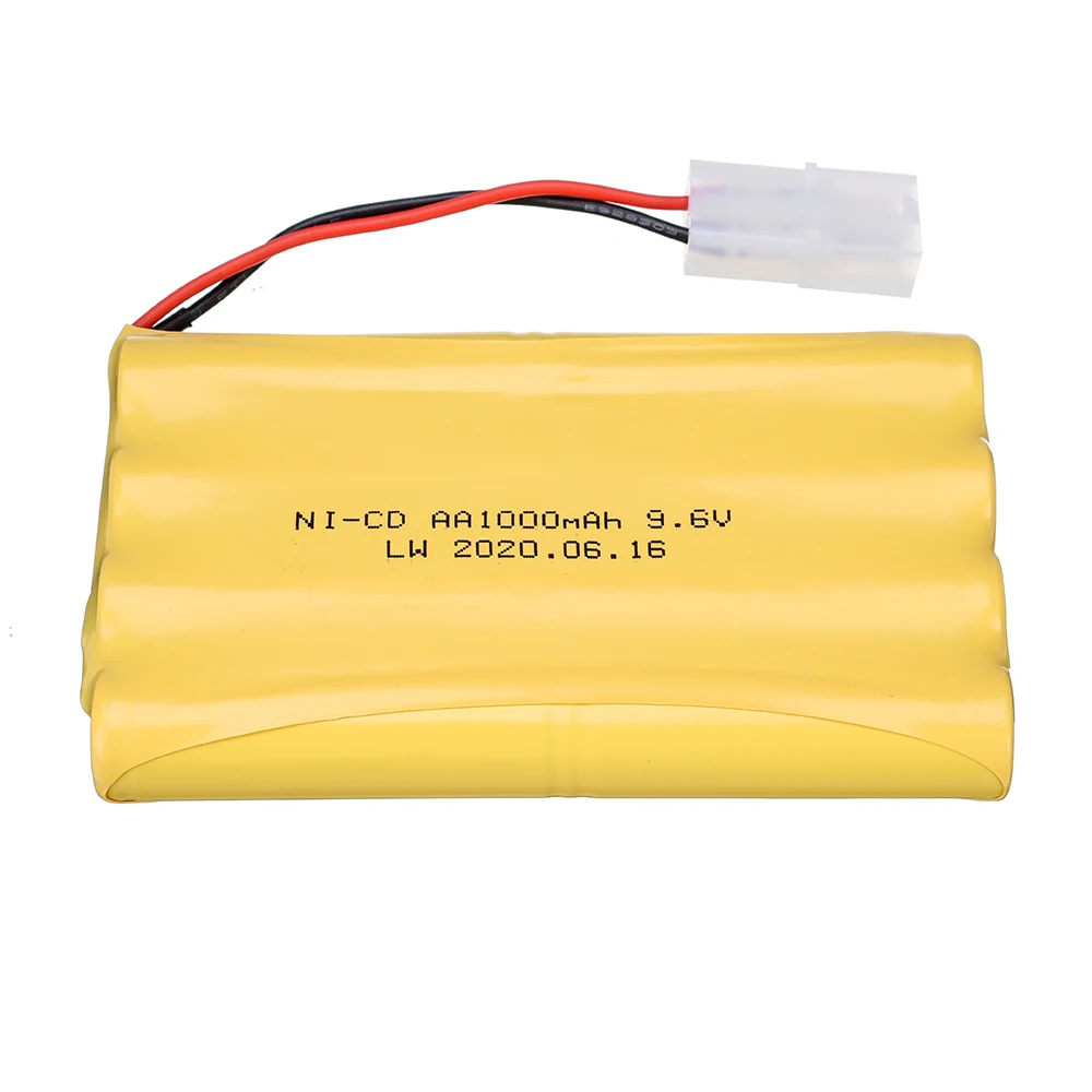 9.6V 1000mAh Ni-CD AA充電式バッテリー  - Rc Hobby Trucks のレビューと価格