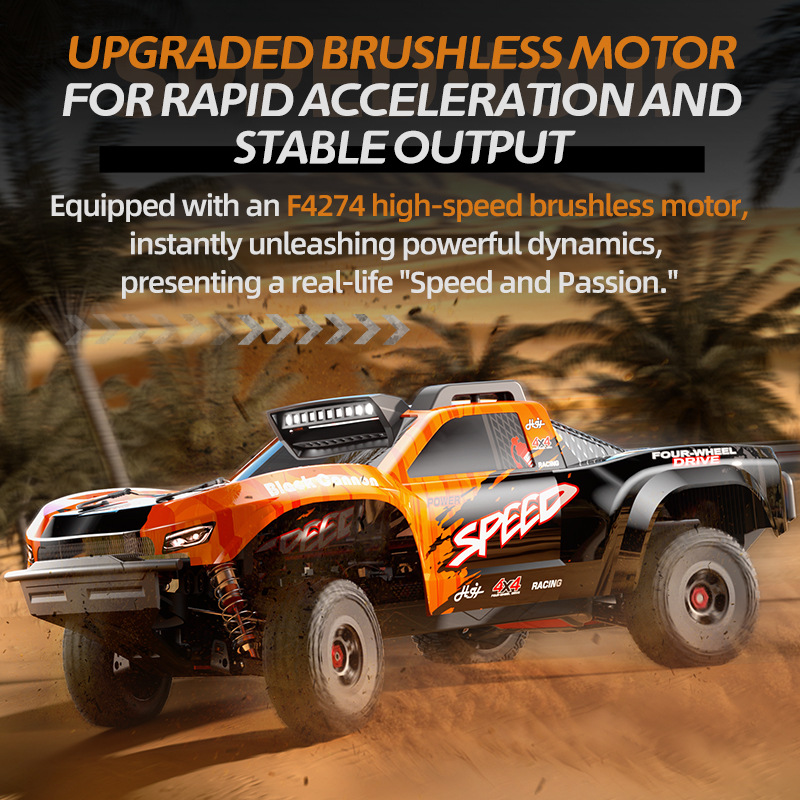 JJRC RCカー 1/8スケール ブラシレス 4WD 高速 - Rc Hobby Grade Monster Truck のレビューと価格
