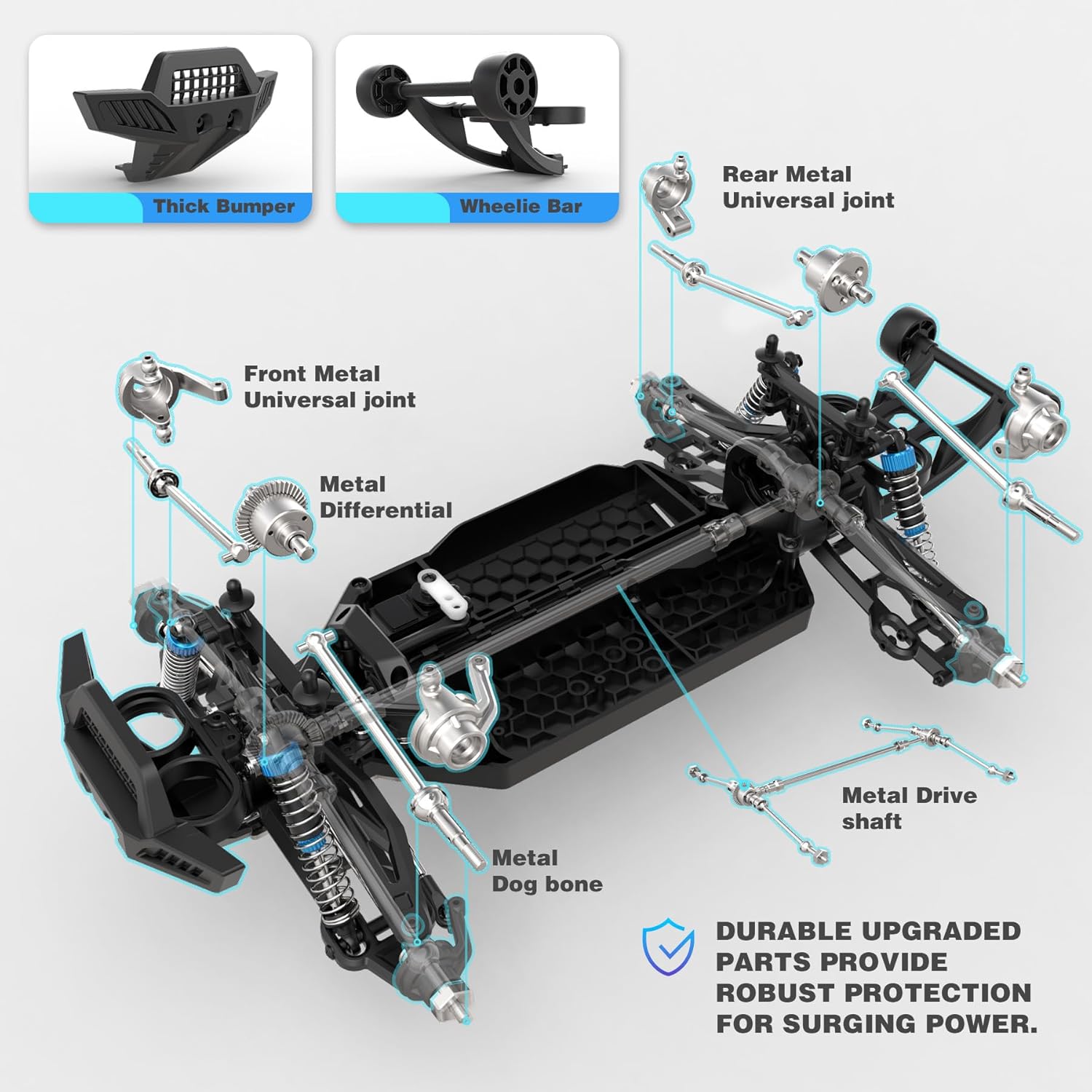 ブラシレス1:10 RCモンスタートラック、大人と男の子向け - Rc Hobby Grade Monster Truck のレビューと価格