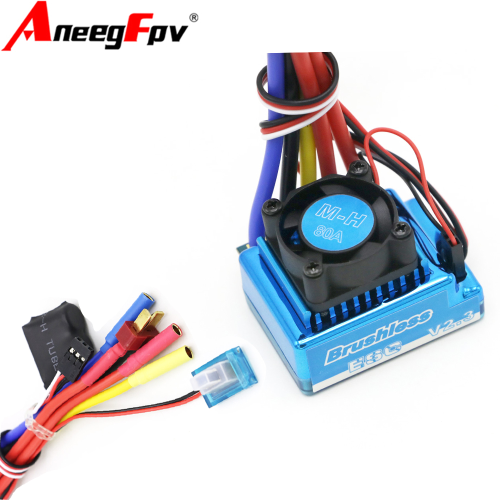 防水45A 60A 80A 120AブラシレスESC電動スピ - Rc Hobby Motors のレビューと価格