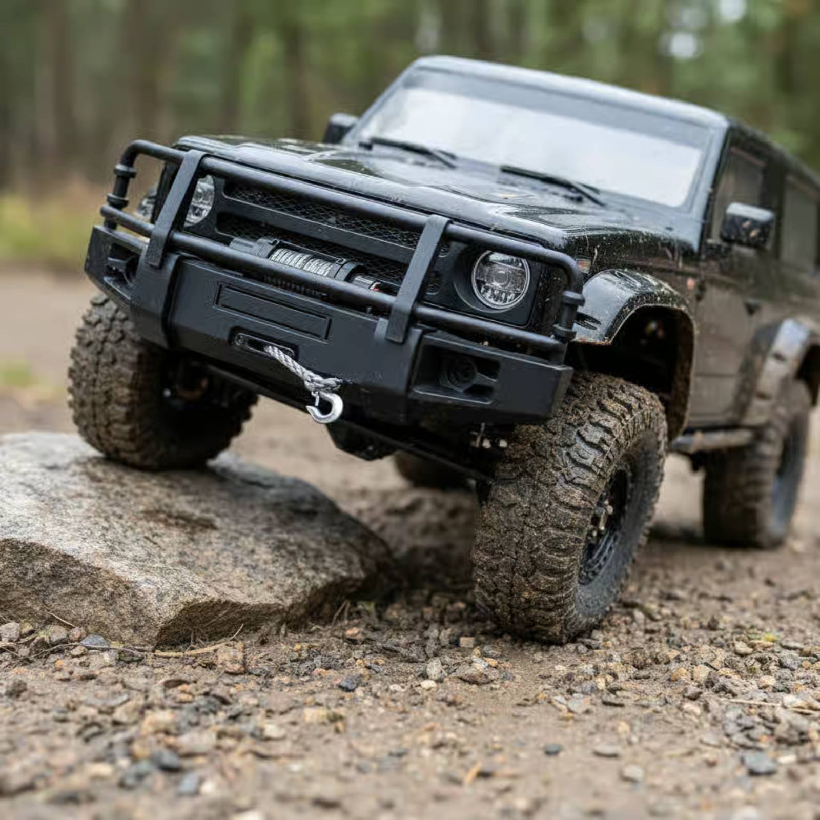 RC クローラーフロントバンパーモデルカーアップグレードクロ - Rc Hobby Motors のレビューと価格