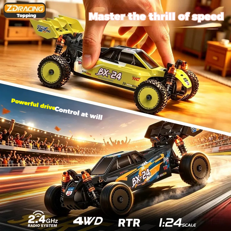 Zdレーシング 1/24 Bx 24 4WD ブラシレスレー - Rc Hobby World のレビューと価格