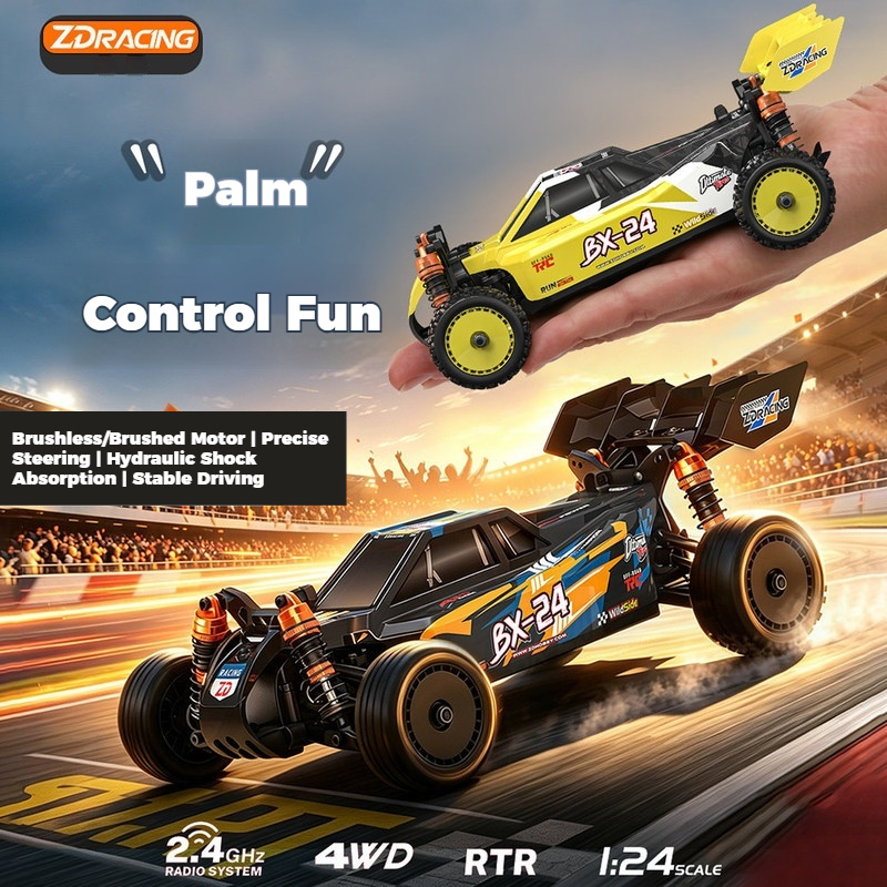 Zdレーシング 1/24 Bx 24 4WD ブラシレスレー - Rc Hobby World のレビューと価格