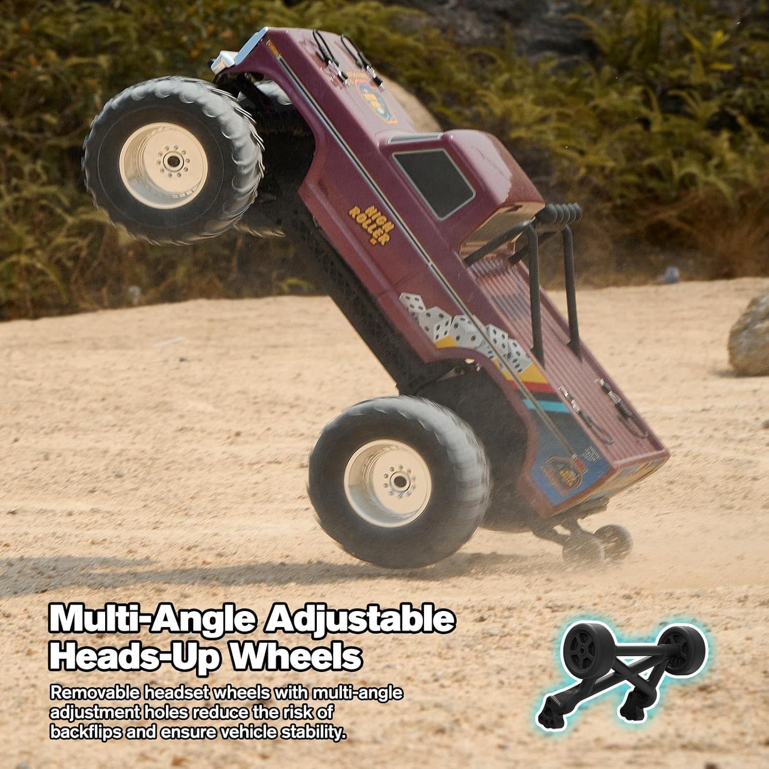 1/10スケール フォード F-100 RCモンスタートラッ - Rc Hobby Grade Monster Truck のレビューと価格