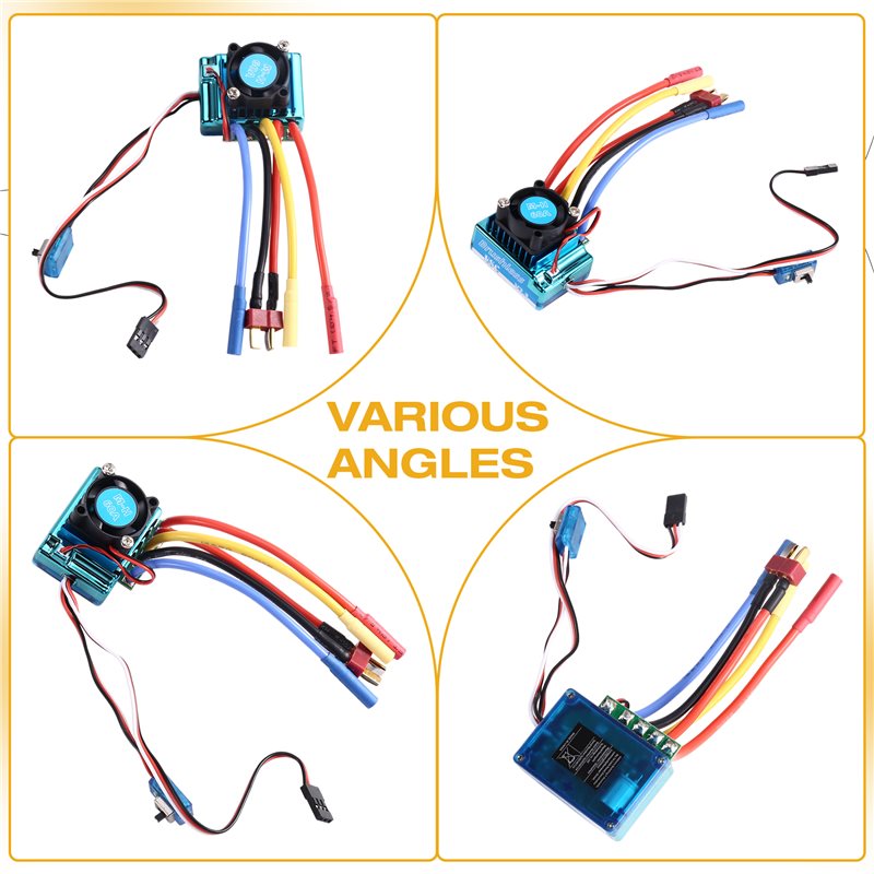 MACH-60A ブラシレス ESC スピードコントローラー - Rc Hobby Motors のレビューと価格