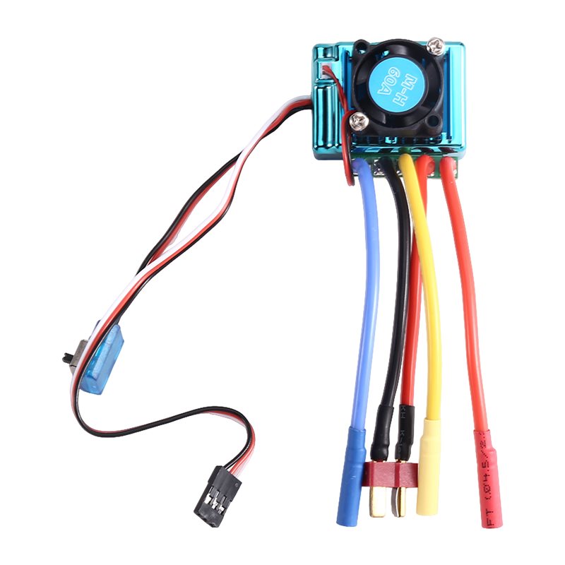 MACH-60A ブラシレス ESC スピードコントローラー - Rc Hobby Motors のレビューと価格