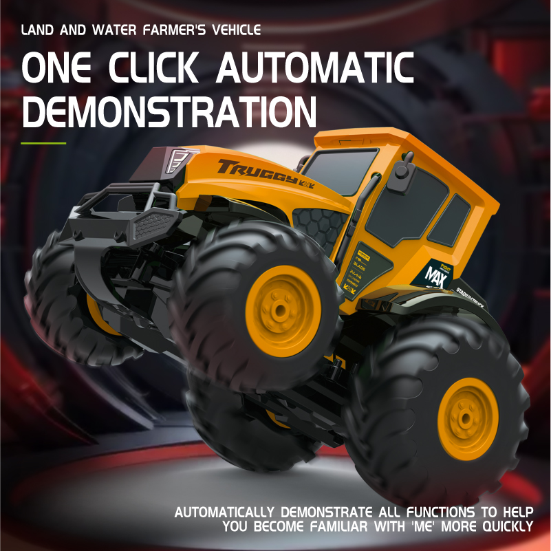 1:14スケール水陸両用RCカー フルプロポーショナル4WD - Rc Hobby Trucks のレビューと価格