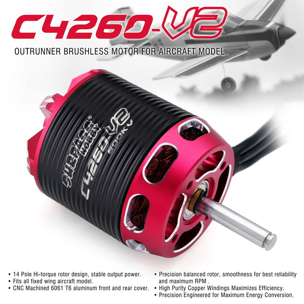 SURPASS HOBBY C4240 750KV/850K - Rc Hobby Motors のレビューと価格