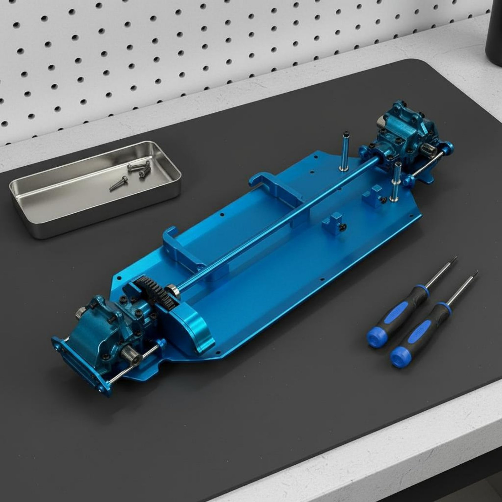 1/12 スケールカードライブトレインキット高性能金属 RC - Rc Hobby Motors のレビューと価格