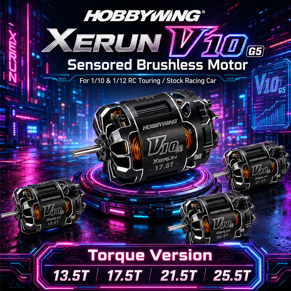HOBBYWING XERUN V10 G5 標準＆トルクセ - Rc Hobby Grade Plane のレビューと価格